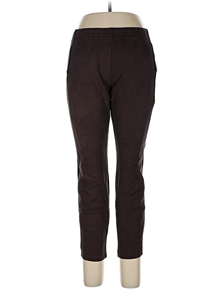Pre-owned Miraclebody Active Pants In Brown