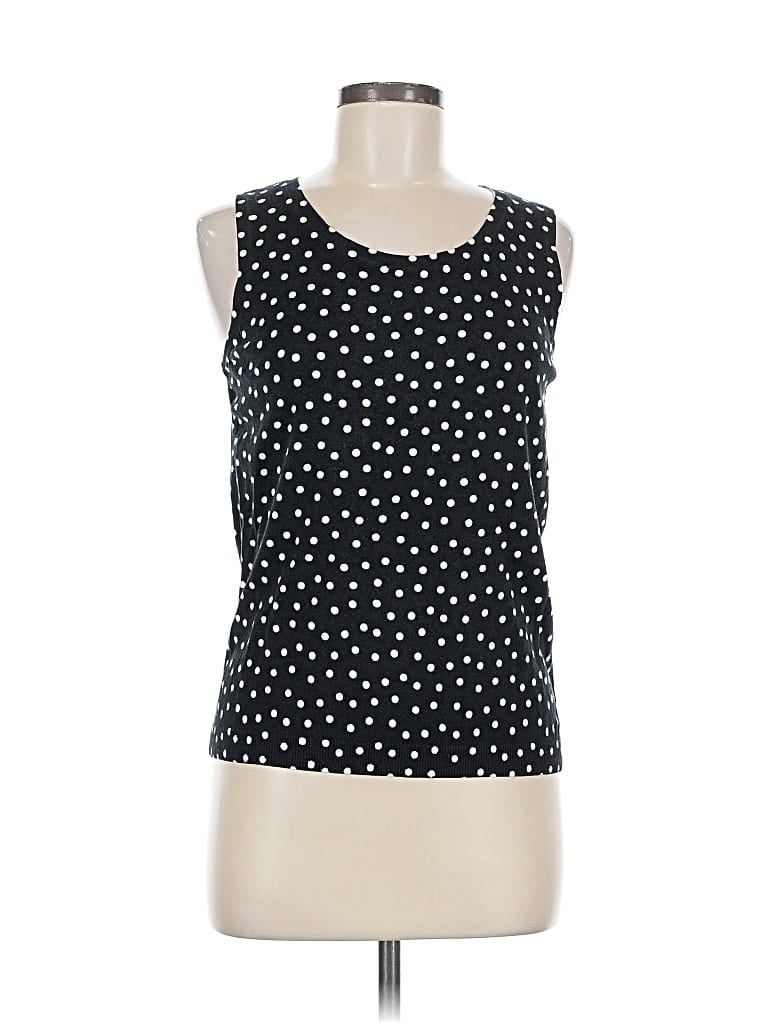 Pre-owned Talbots Tank Top Black Strapless Neckline Tops