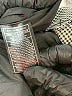 Steve Madden 100% Polyester Houndstooth Gray Coat Size L - photo 7
