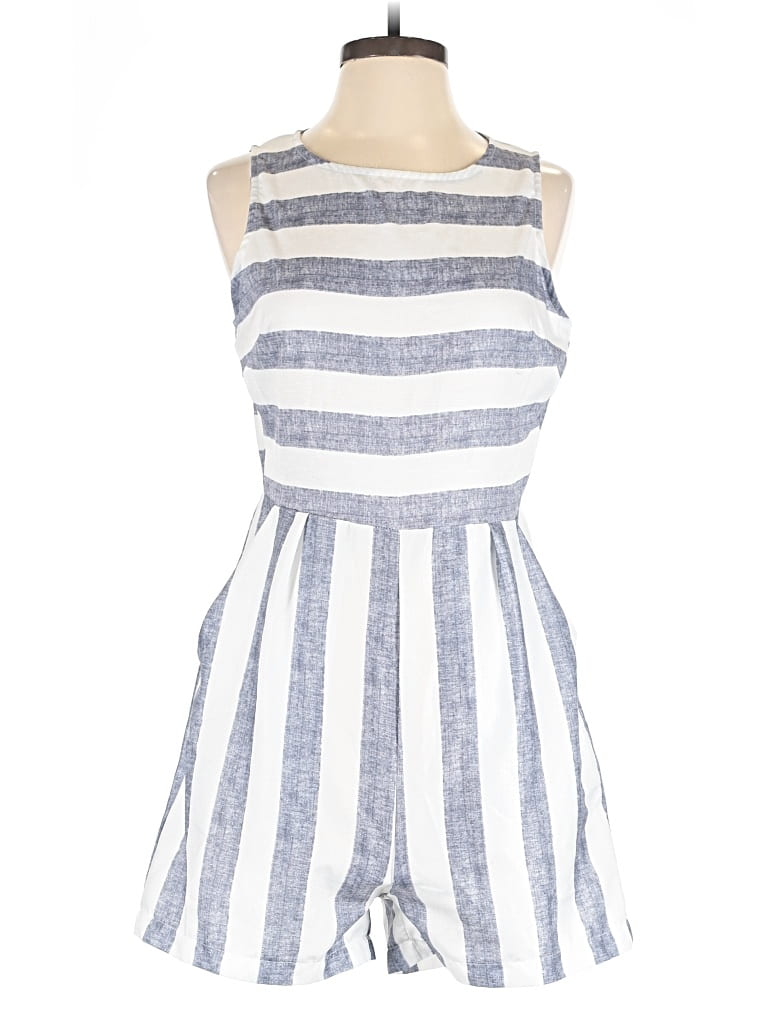 Pre-owned Unbranded Romper In Blue