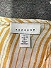 Topshop Stripes Yellow Ivory Jumpsuit Size 6 - photo 4