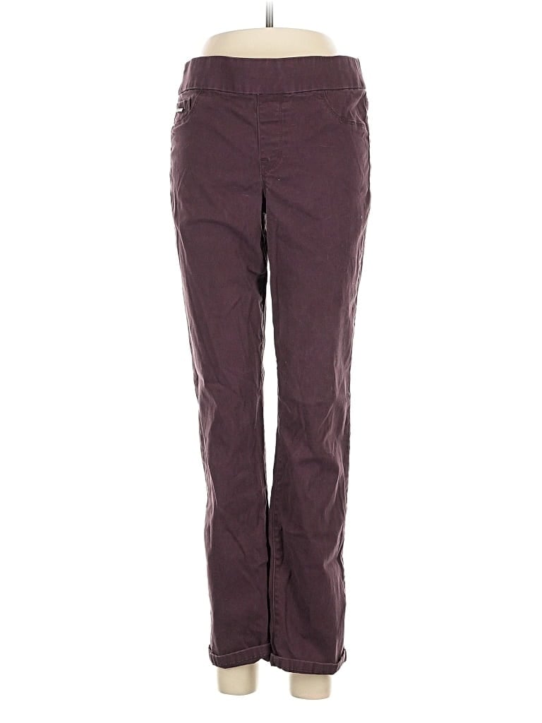 NINE WEST Pre-owned Jeggings In Burgundy