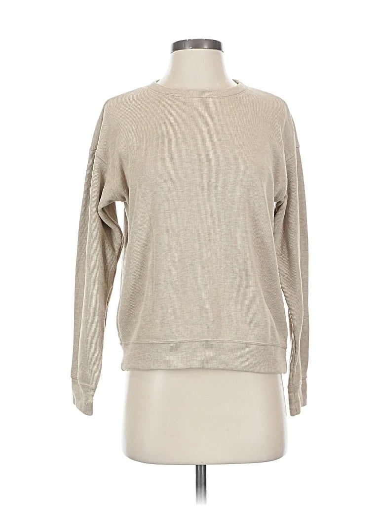 Pre-owned Uniqlo Pullover Sweater In Brown