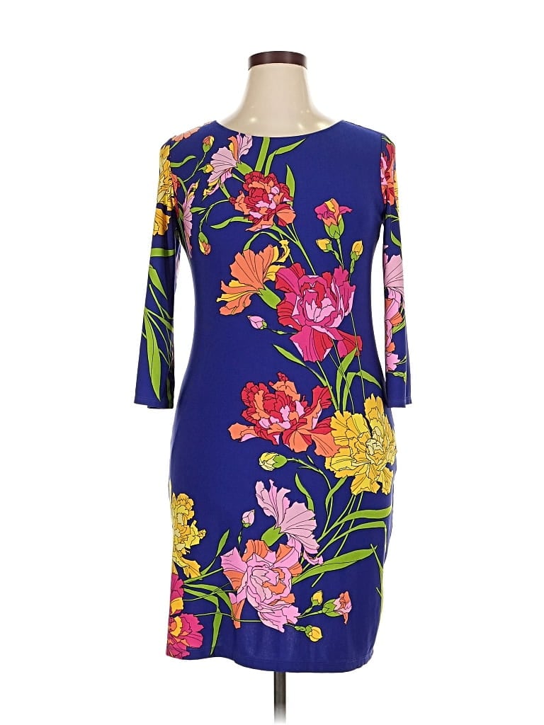 Pre-owned Ronni Nicole Cocktail Dress In Blue