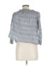 Rag & Bone/JEAN 100% Cotton Gray 3/4 Sleeve Blouse Size L - photo 2
