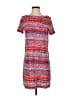 Tory Burch Print Red Casual Dress Size 5 - photo 1