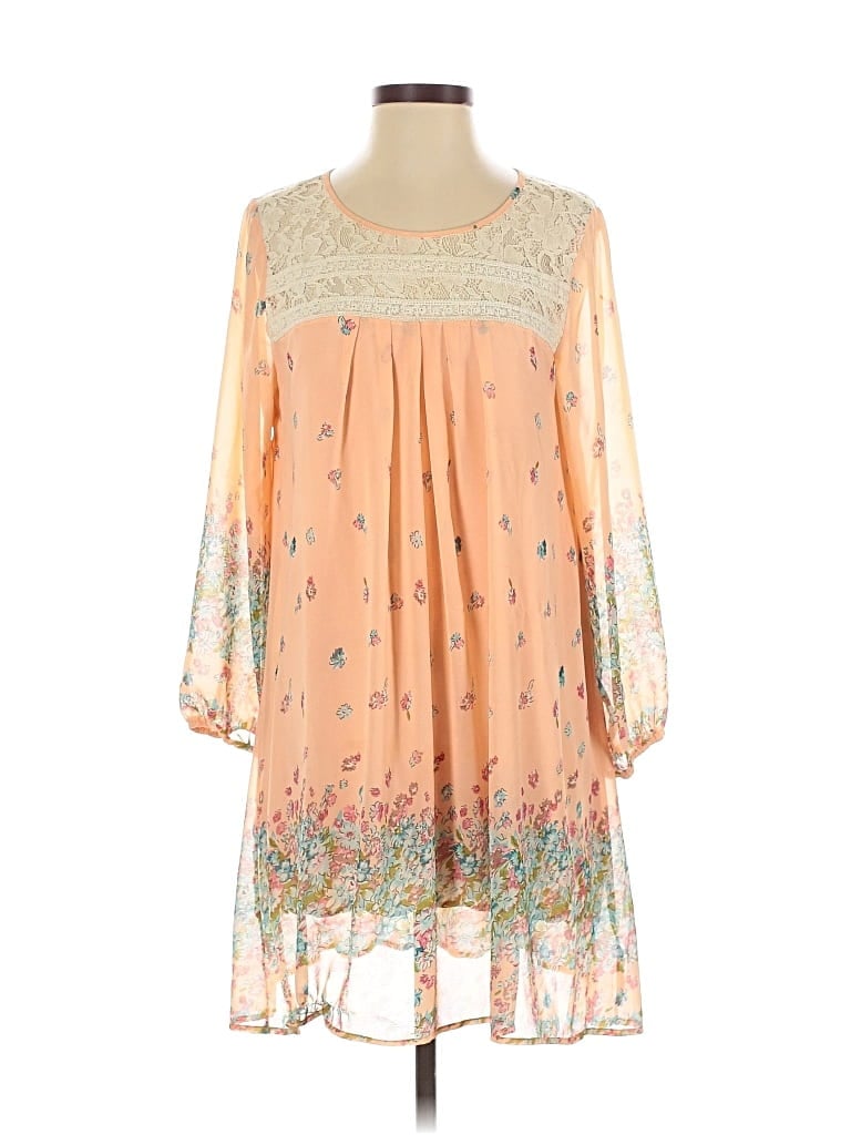 Pre-owned Kori America Casual Dress In Orange