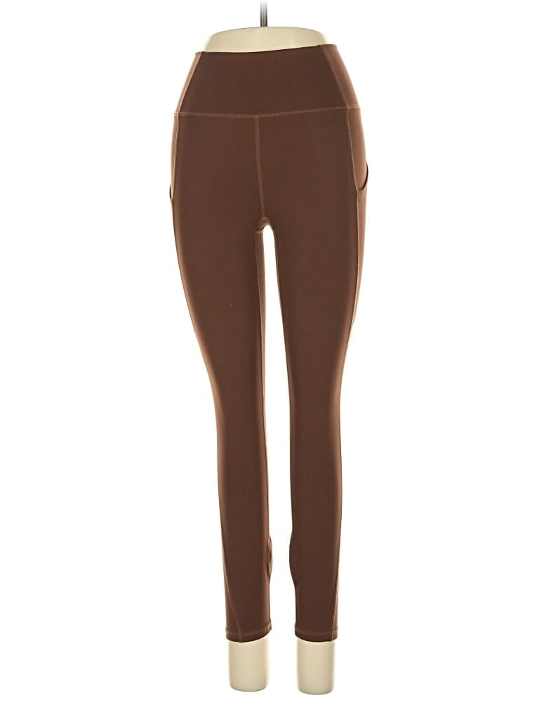 Pre-owned Fabletics Active Pants In Brown