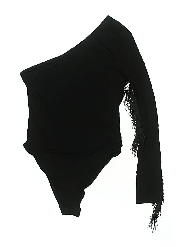 Pre-owned Unbranded Bodysuit In Black