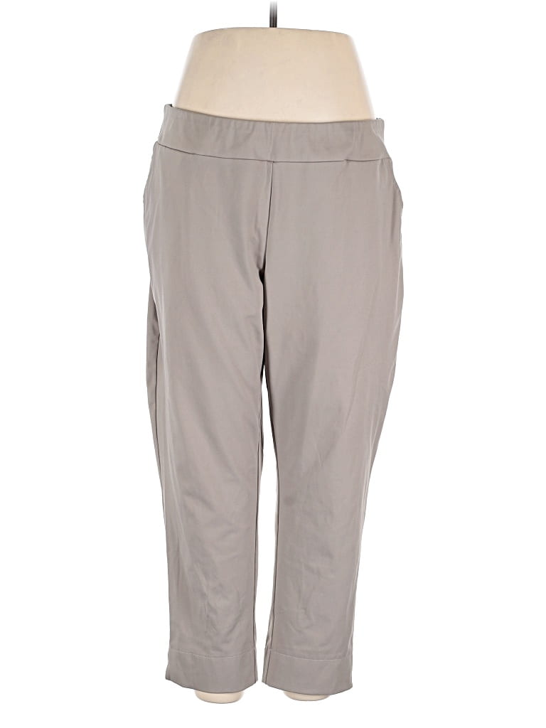 Pre-owned Zac & Rachel Active Pants In Gray