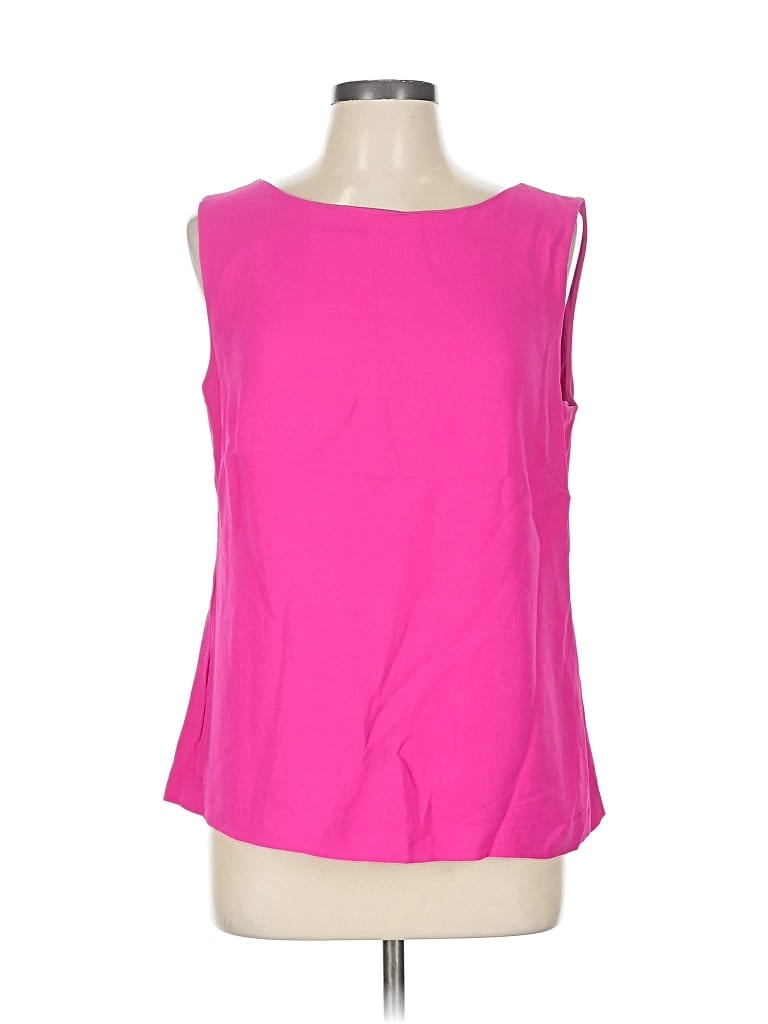 Pre-owned Rena Lange Sleeveless T-shirt In Pink