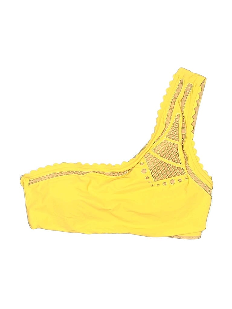 Pre-owned Red Carter Swimsuit Top Yellow Swimwear
