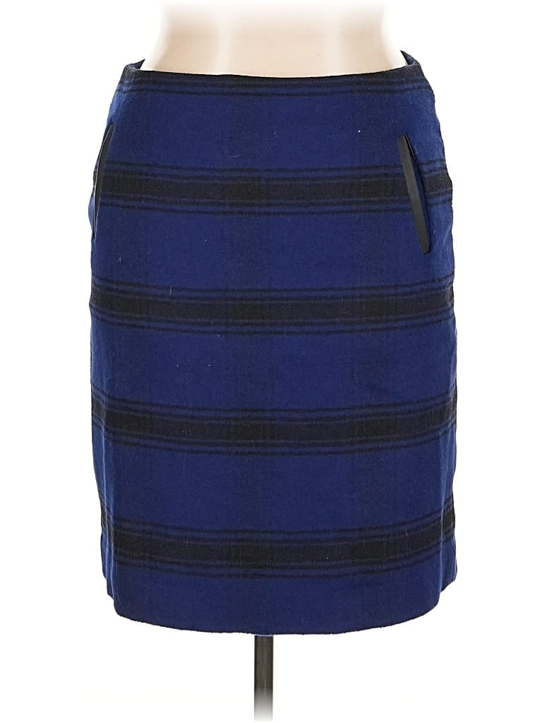 Pre-owned Talbots Outlet Casual Skirt In Blue