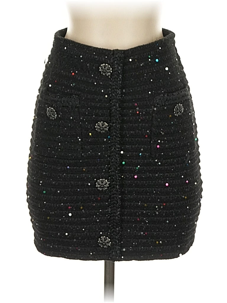 Pre-owned Unbranded Formal Skirt In Black