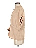 Unbranded 100% Polyester Tan Short Sleeve Blouse Size S - photo 5