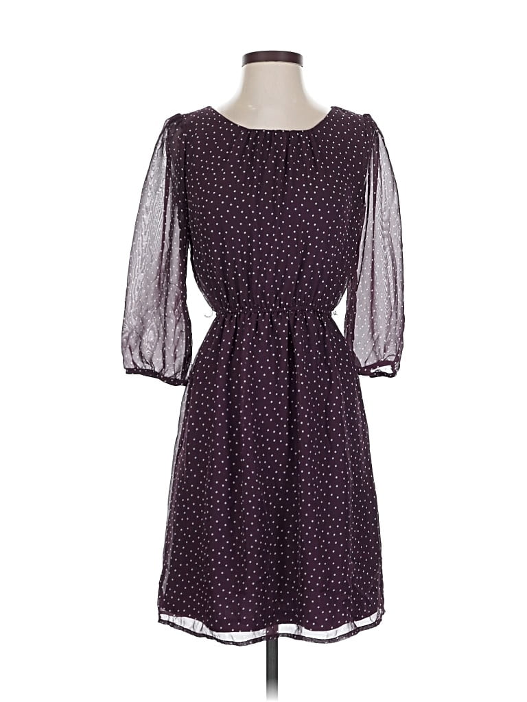 Pre-owned Maurices Casual Dress In Purple