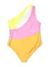 Unbranded Yellow One Piece Swimsuit Size XL - photo 2