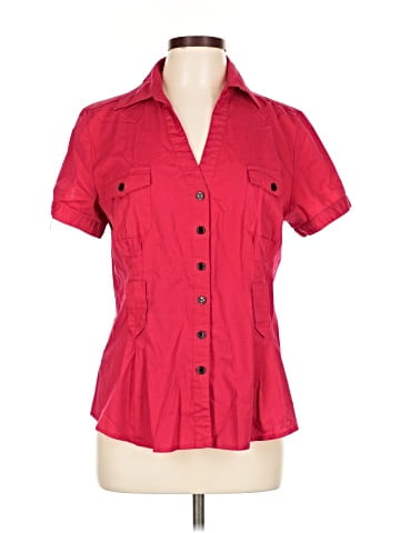 Dots Short Sleeve Blouse (view 1)