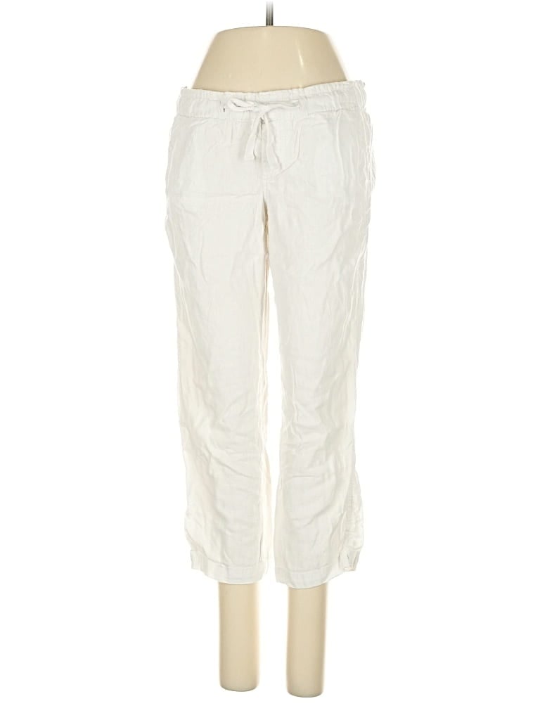 Pre-owned Old Navy Linen Pants In White