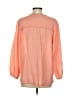 Chloe Oliver 100% Polyester Orange 3/4 Sleeve Blouse Size S - photo 2