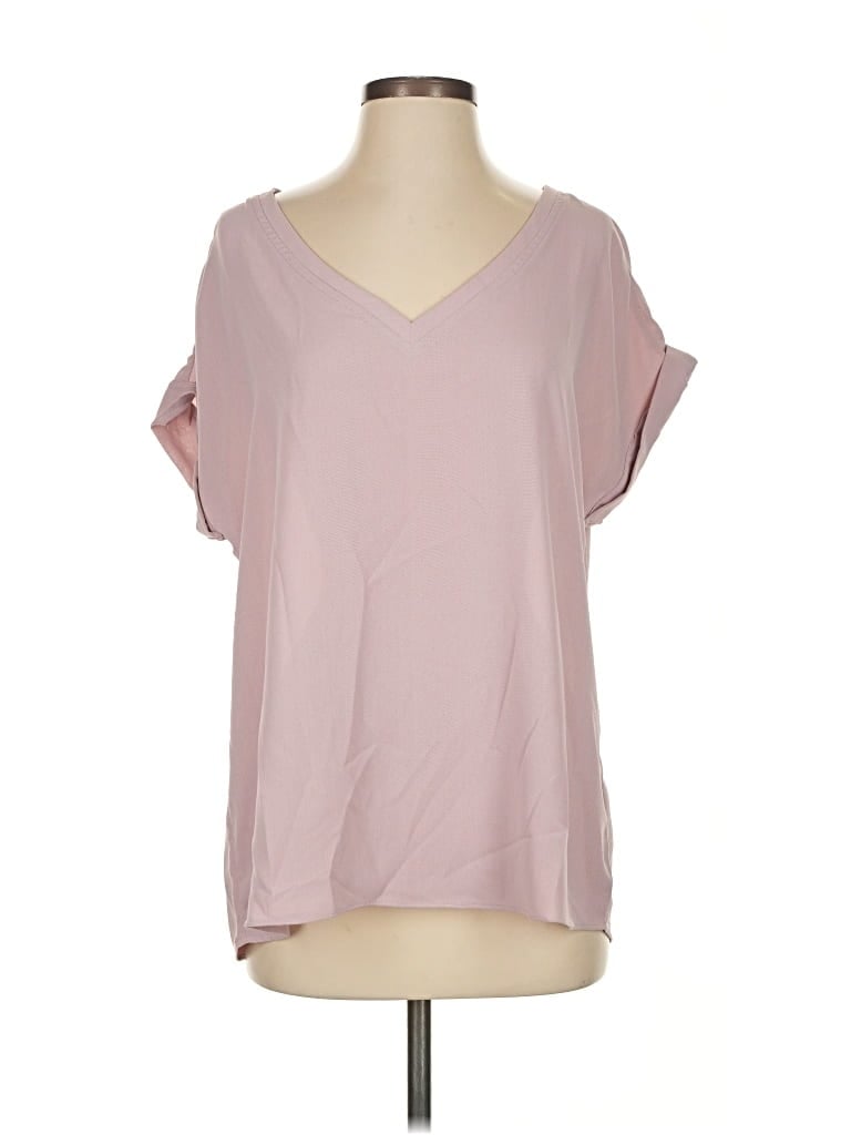 Pre-owned Eesome Short Sleeve T-shirt In Pink