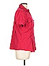 Dots Red Short Sleeve Blouse Size XL - photo 4
