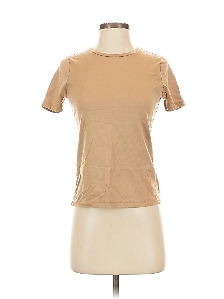 Pre-owned Banana Republic Short Sleeve T-shirt In Brown