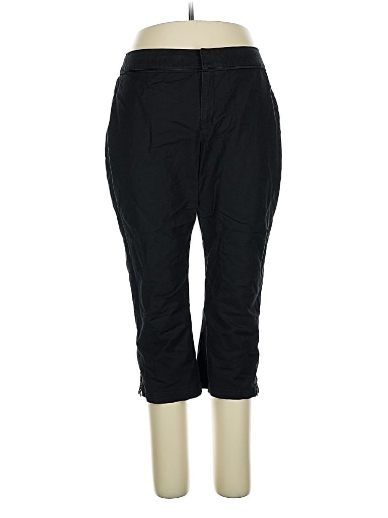 Pre-owned Coldwater Creek Casual Pants In Black
