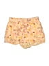 Zara Floral Yellow Shorts Size S - photo 1