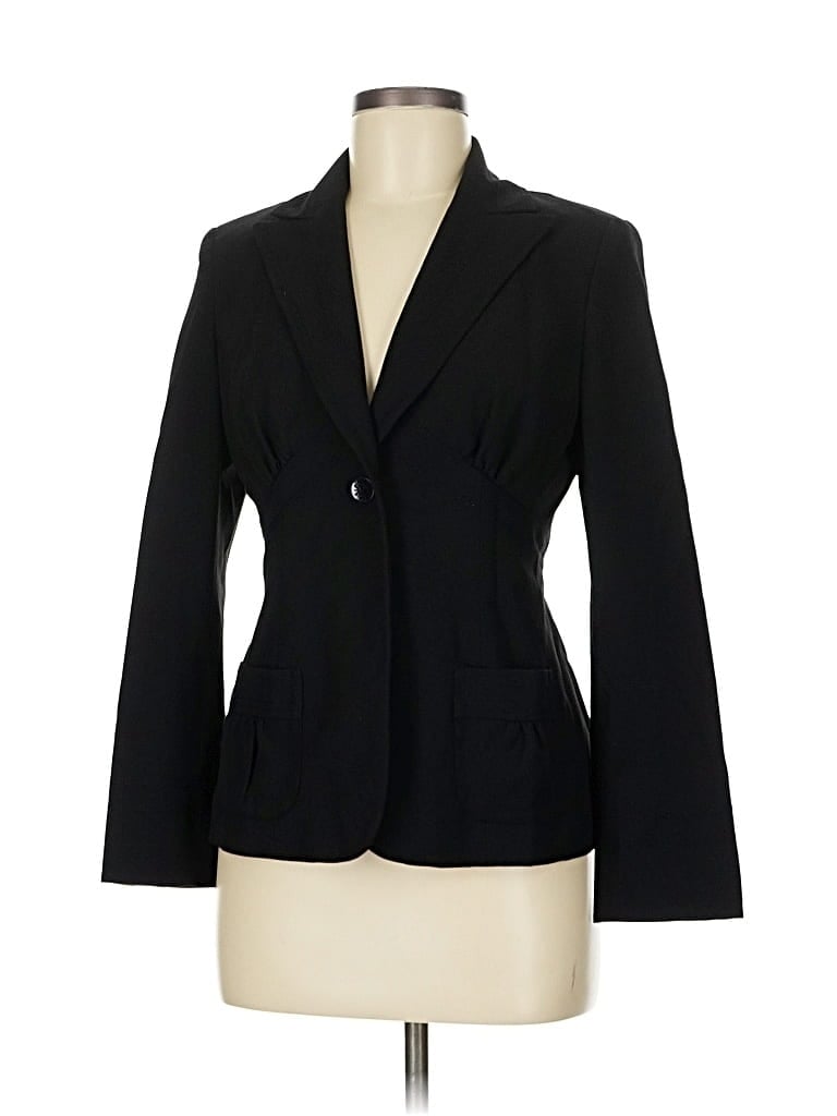 Pre-owned Laundry By Shelli Segal Blazer Jacket In Black
