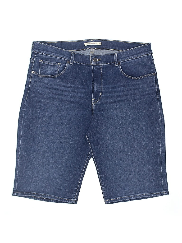Pre-owned Levi's Denim Shorts In Blue