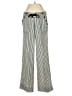 Rewind Stripes Silver Linen Pants Size 5 - photo 1