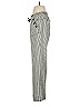 Rewind Stripes Silver Linen Pants Size 5 - photo 5