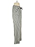 Rewind Stripes Silver Linen Pants Size 5 - photo 4