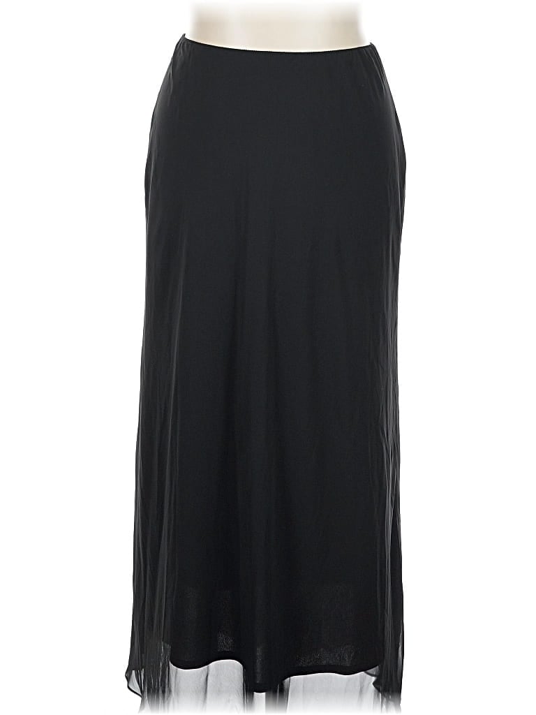 Pre-owned Alex Evenings Formal Skirt In Black