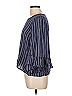 Drew 100% Rayon Blue 3/4 Sleeve Blouse Size L - photo 5