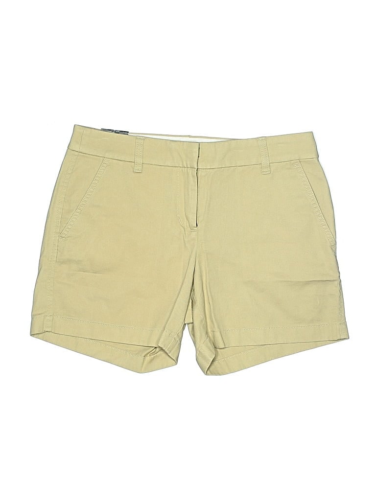 J.crew Factory Store Khaki Shorts In Green