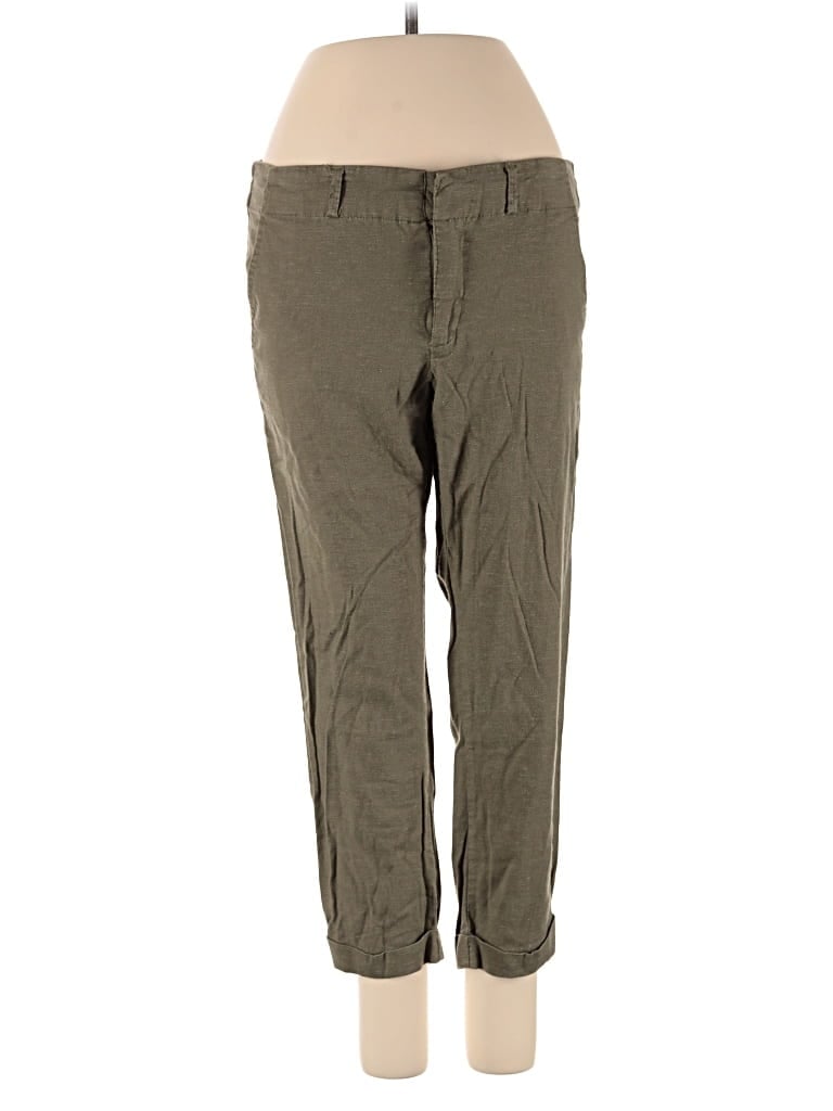 Pre-owned Kut From The Kloth Khaki Pant In Green