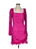 Saylor 100% Viscose Pink Cocktail Dress Size S - photo 1