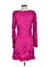 Saylor 100% Viscose Pink Cocktail Dress Size S - photo 2