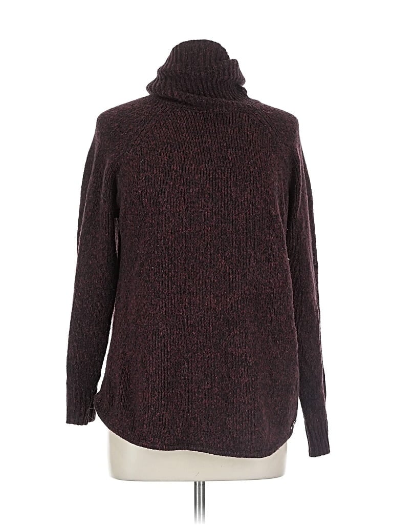 Pre-owned Michael Michael Kors Turtleneck Sweater In Burgundy