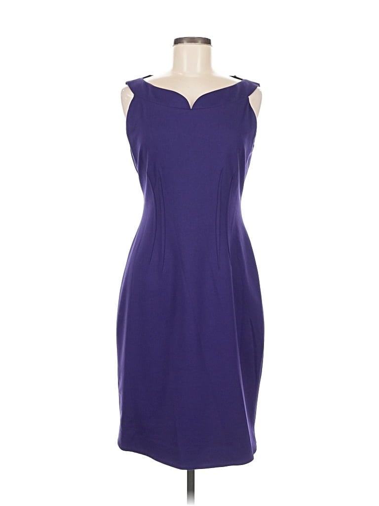Click to view more detailed imagery on our partner's website Pre-owned Elie Tahari Cocktail Dress In Purple