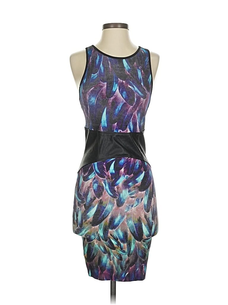 Pre-owned Bebe Cocktail Dress In Black