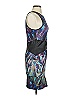 Bebe Graphic Blue Black Cocktail Dress Size S - photo 4