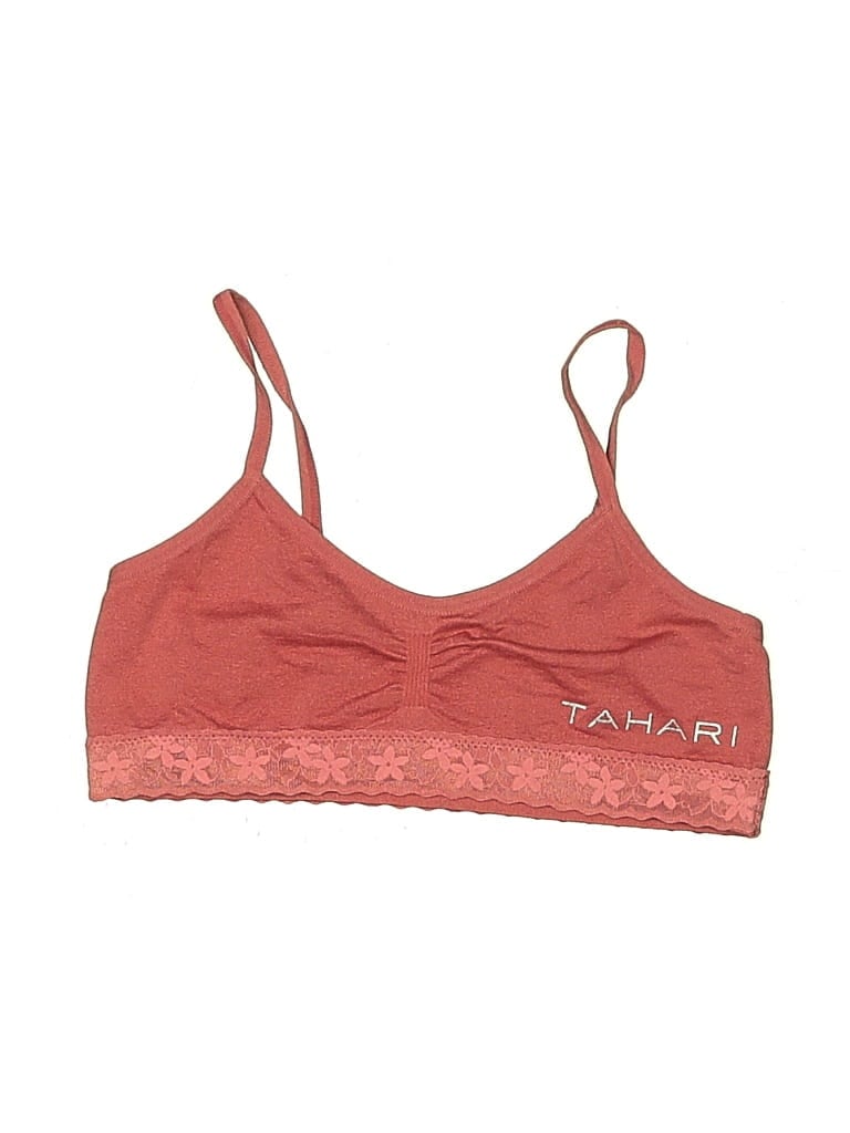 Click to view more detailed imagery on our partner's website Pre-owned Tahari Kids' Tank Top Red Halter Neckline Tops