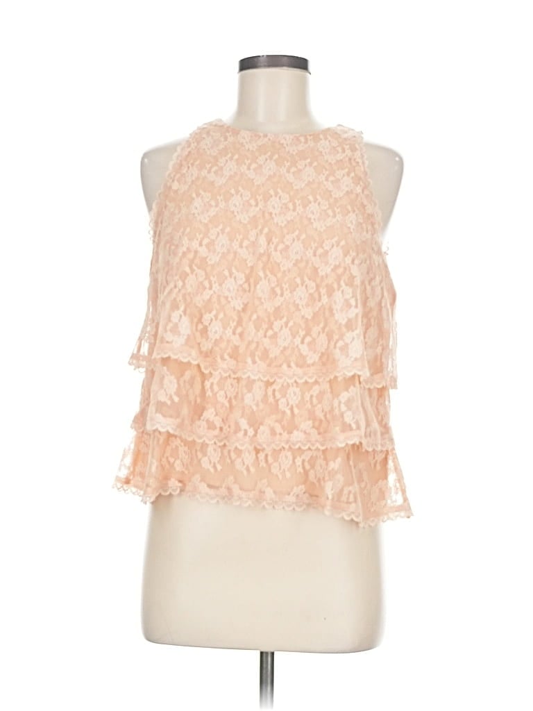 Pre-owned By Anthropologie Sleeveless Blouse In Pink