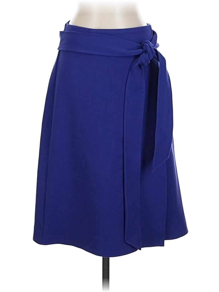 Pre-owned Ann Taylor Formal Skirt In Blue