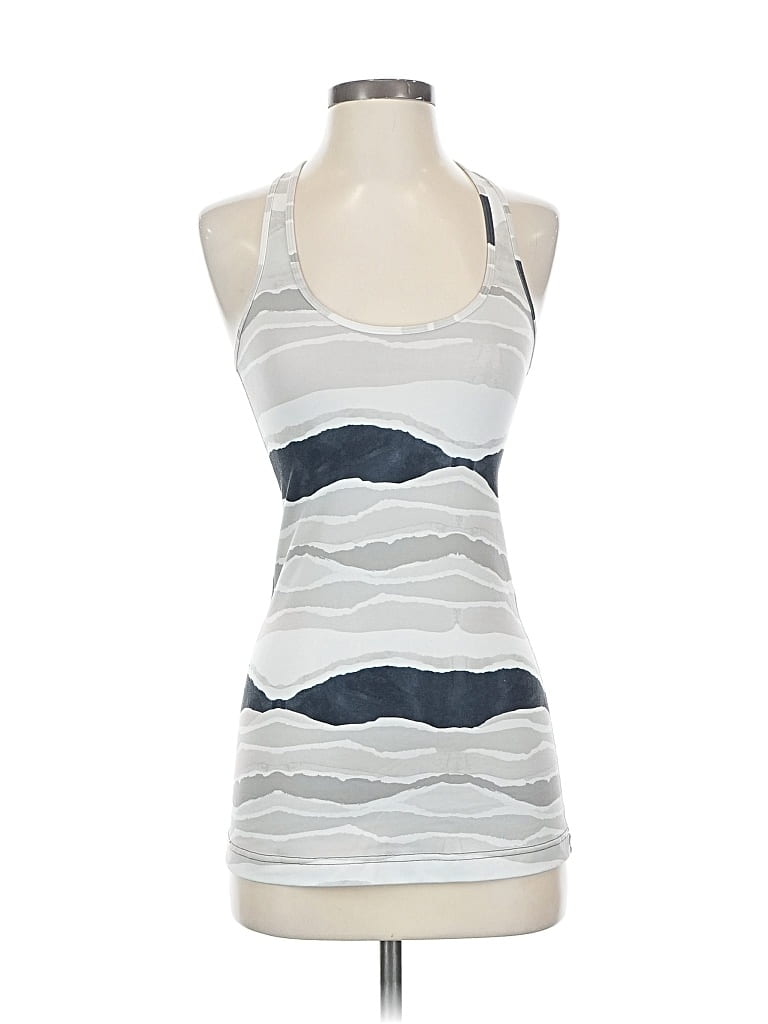 Pre-owned Lululemon Athletica Active Tank Top In White