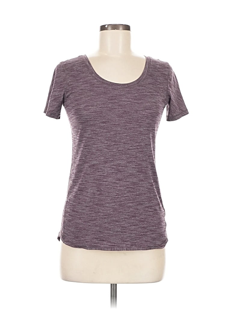 Pre-owned Unbranded Active T-shirt In Purple
