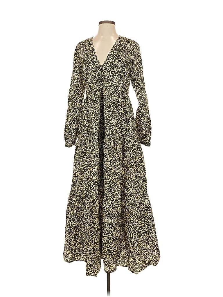 Pre-owned Matteau Casual Dress In Gold